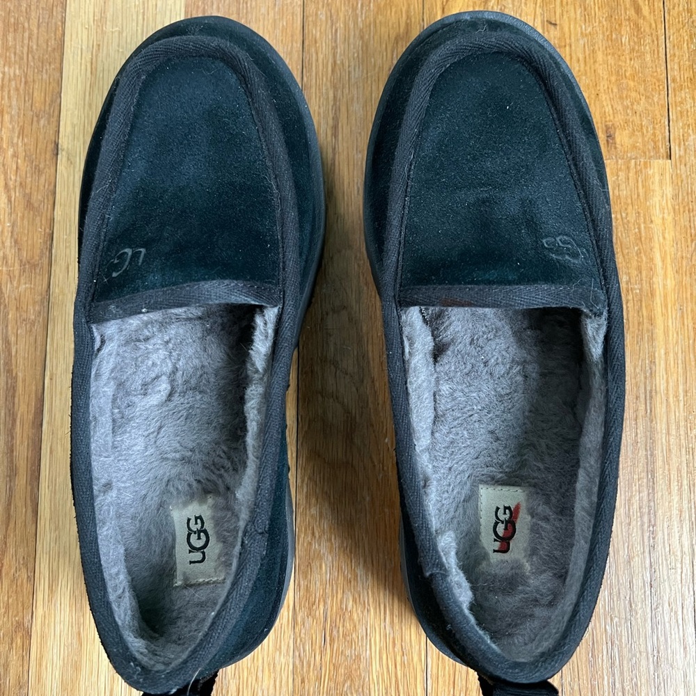 UGG black slippers!